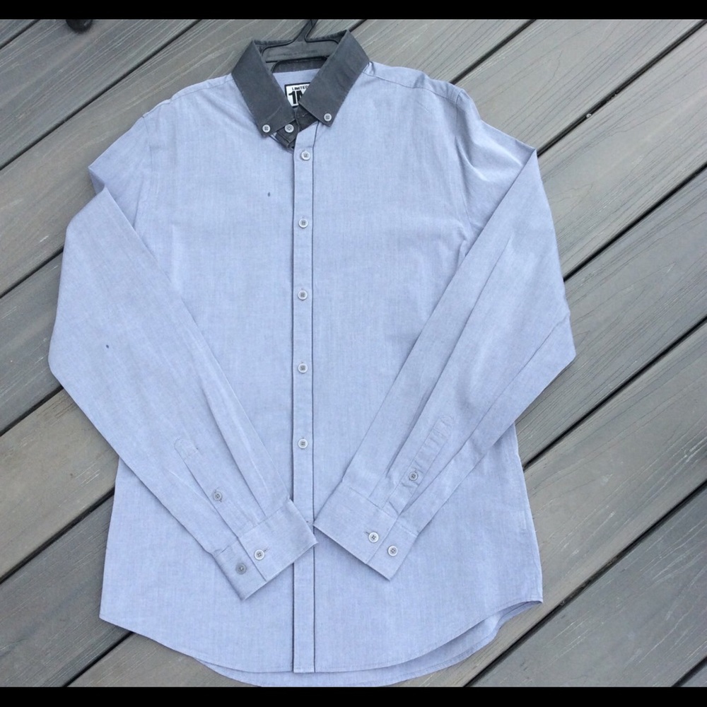 Express Men fitted dress shirt S
